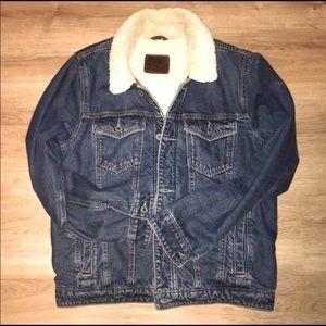 Abercrombie Mens Jean Jacket